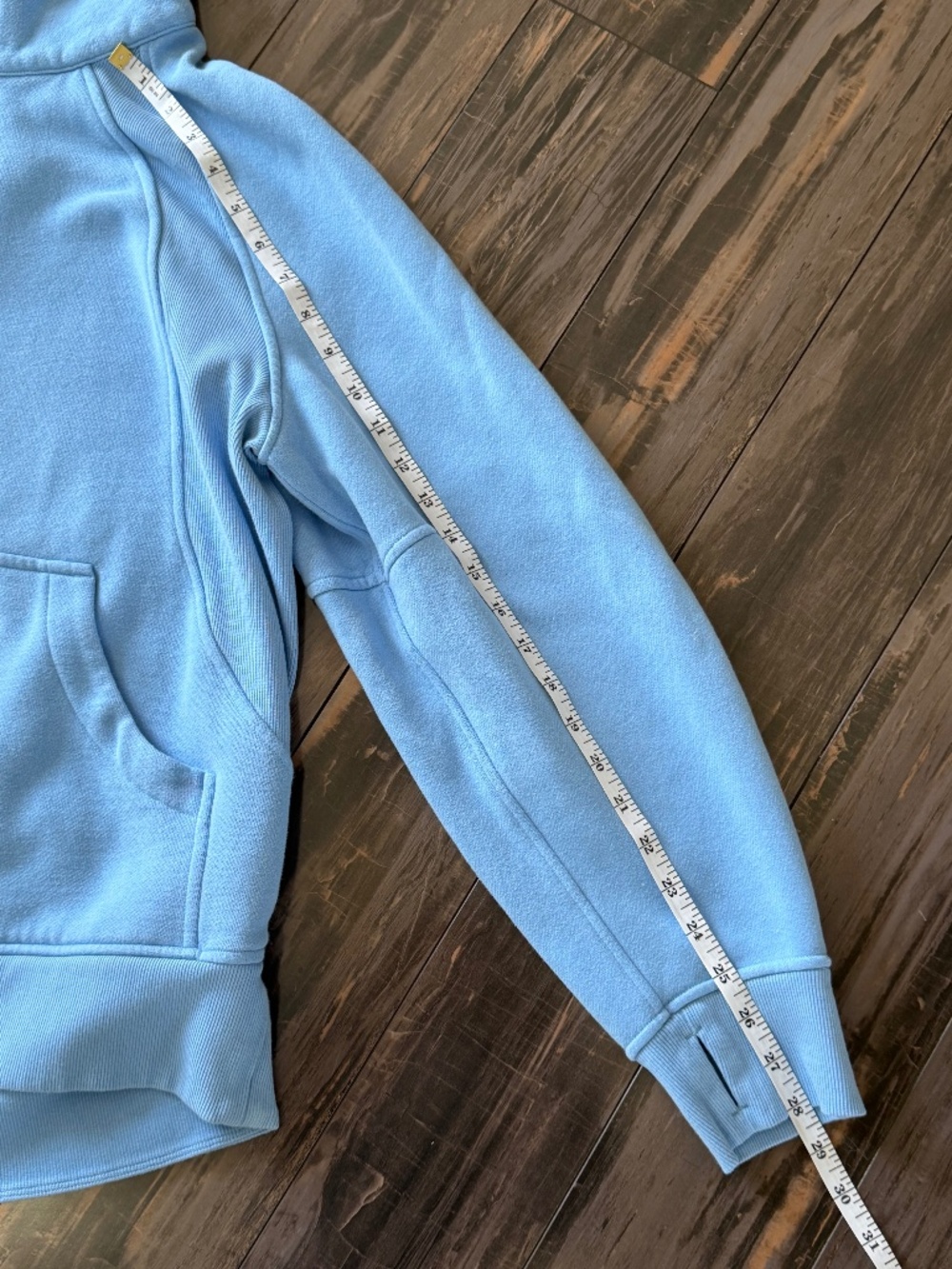 Lululemon Scuba Oversized Sweatshirt Funnel Neck Half Zip Longer Length Sinatra - Picture 15 of 16